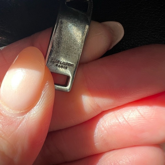 Sold-YSL Medium Quilted College Bag Black - Picture 15 of 17